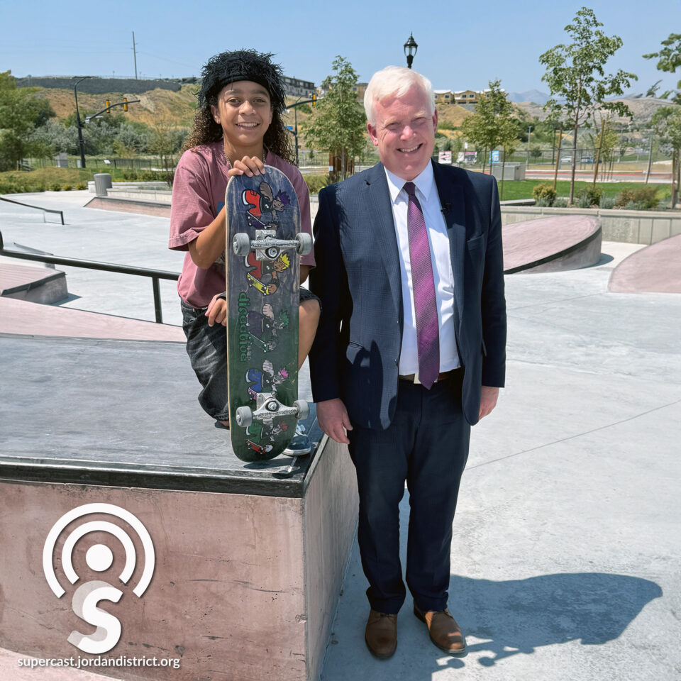 Superintendent at the skate park