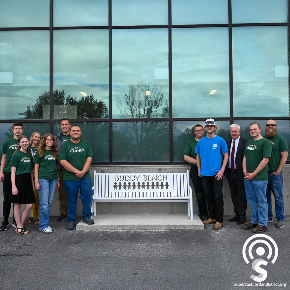 Superintendent with the Buddy Bench team
