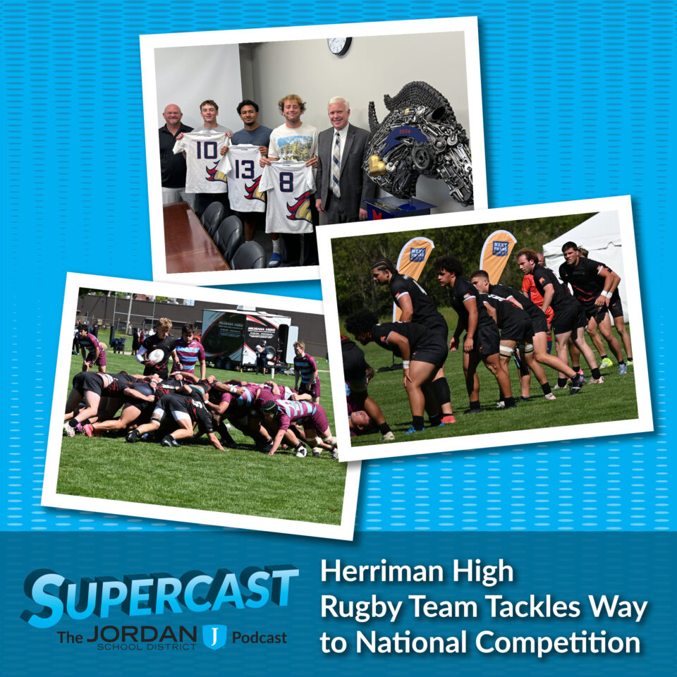 Herriman High Rugby Team in Action