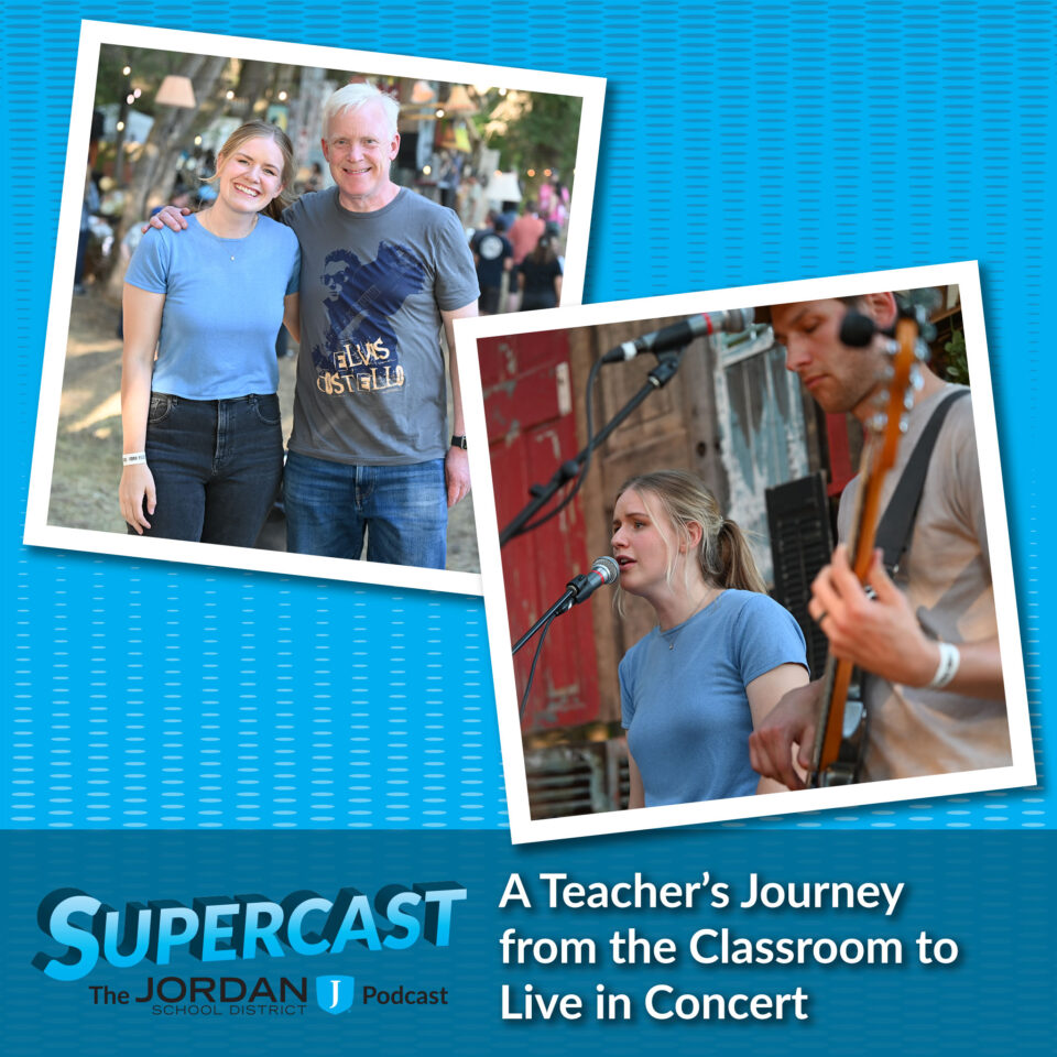 Superintendent with Lydia Theobald