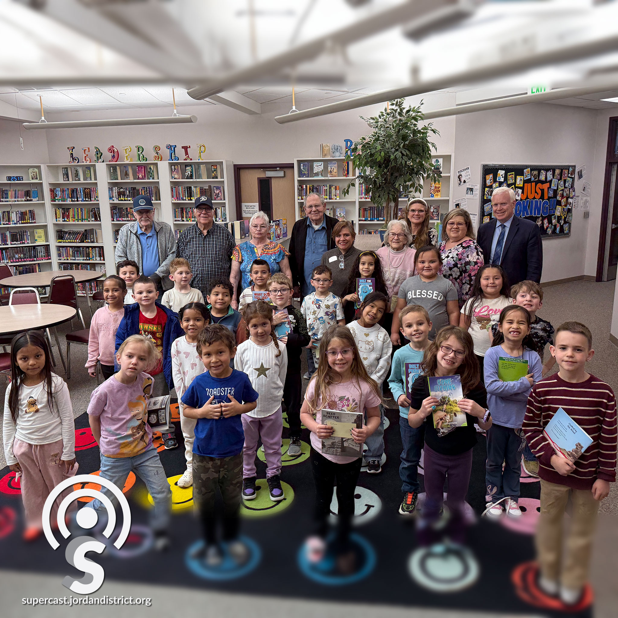 Senior Citizens Are "Book Buddies" with Elementary School Students