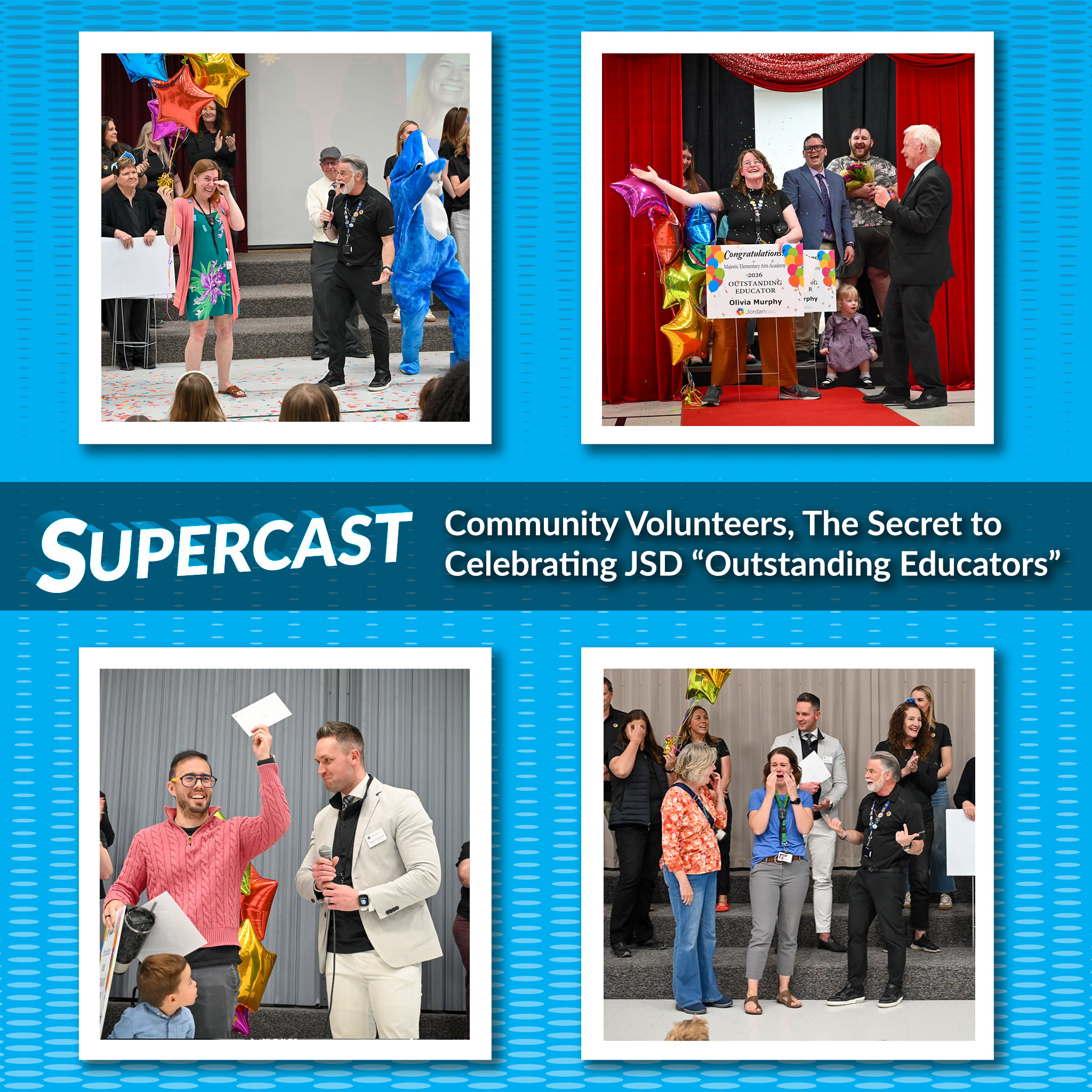 Community Volunteers, The Secret to Celebrating JSD “Outstanding Educators”