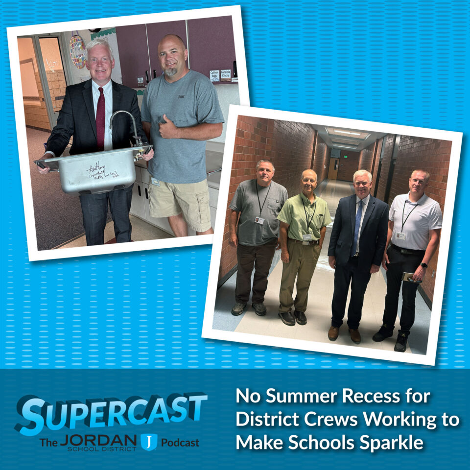 Superintendent shows off his kitchen sink