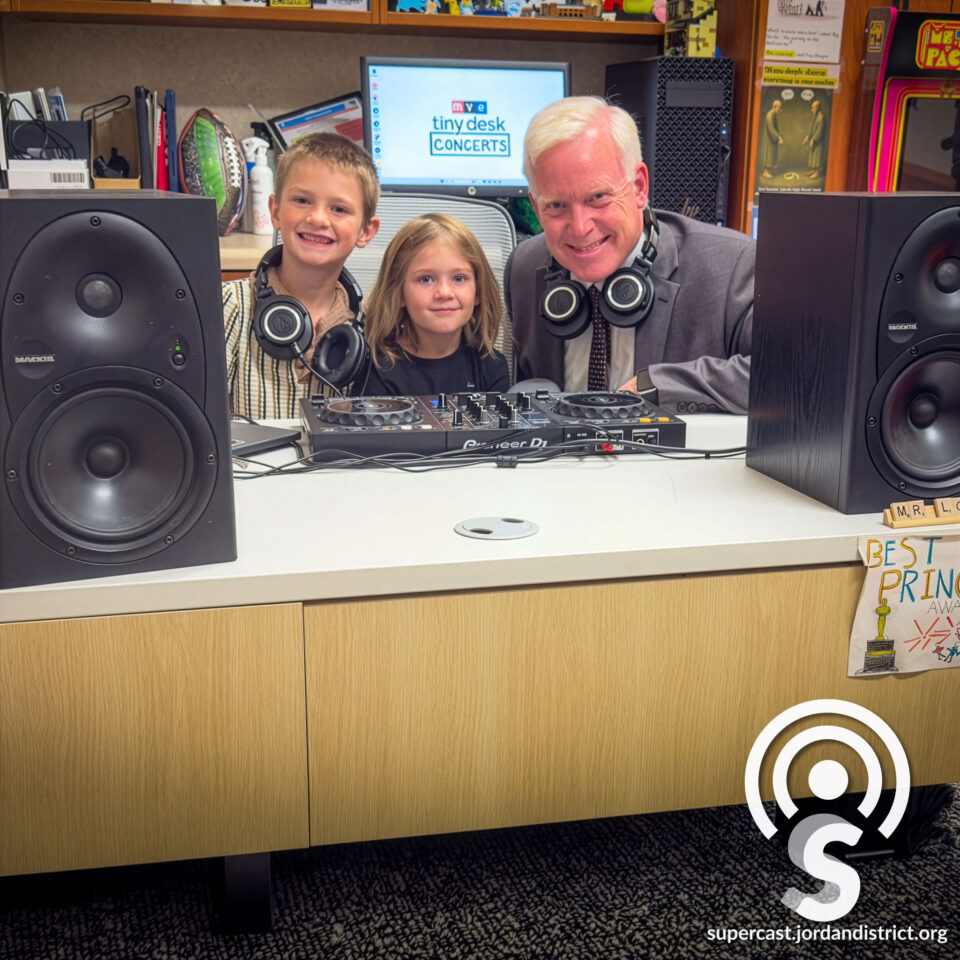 Superintendent with the "Young MCs"